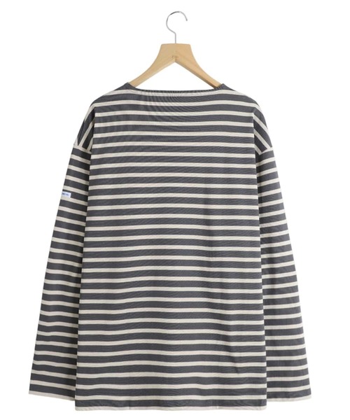 ORCIVAL（オーシバル）の「ORCIVAL / オーシバル：CREW NECK L/S P.O.：OR-B473[STD]（Tシャツ/カットソー・メンズ・グレー系その他/ブラック系その他・4/5/3）」の6枚目の写真