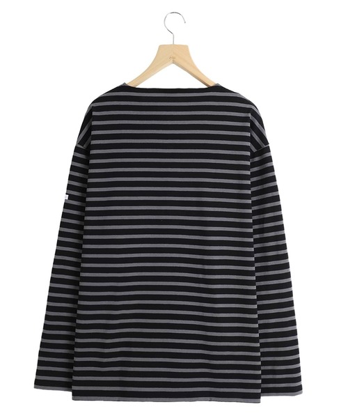 ORCIVAL（オーシバル）の「ORCIVAL / オーシバル：CREW NECK L/S P.O.：OR-B473[STD]（Tシャツ/カットソー・メンズ・グレー系その他/ブラック系その他・4/5/3）」の7枚目の写真