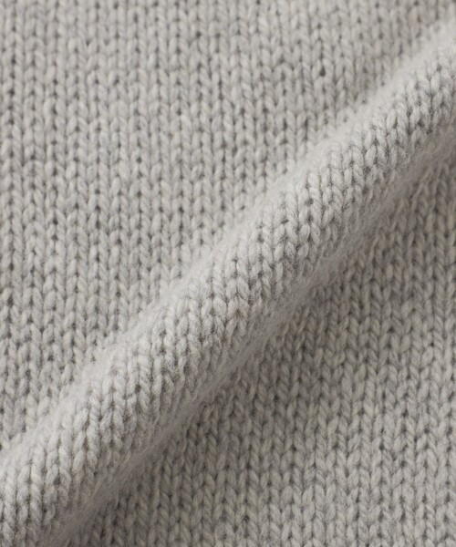 MACKINTOSH PHILOSOPHY(マッキントッシュ フィロソフィー)の「GREY LABEL ローゲージショートベスト(ベスト・レディース・グレー/チャコールグレー・2)」の6枚目の写真