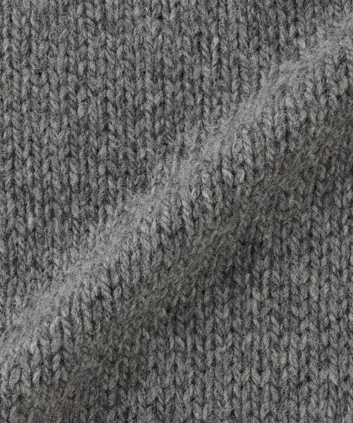 MACKINTOSH PHILOSOPHY(マッキントッシュ フィロソフィー)の「GREY LABEL ローゲージショートベスト(ベスト・レディース・グレー/チャコールグレー・2)」の7枚目の写真