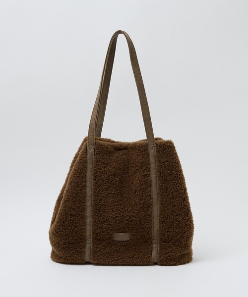 soeur(スール)の「●SOEUR/ボアトートバッグ/ファーバッグ/A4サイズ(トートバッグ・レディース・ベージュ/ブラウン・フリー)」の16枚目の写真