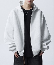 DELLING スウェット ジップアップ パーカー