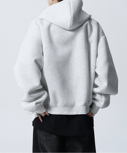 JOHNNY WOLF(ジョニーウルフ)の「DELLING スウェット ジップアップ パーカー(パーカー・メンズ・ブラック/ライトグレー・XL/L/M)」の20枚目の写真