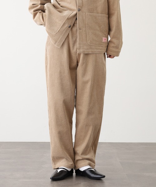 BIG MIKE(ビッグマイク)の「BIG MIKE コーデュロイ ワイドイージーパンツ セットアップ可能(その他パンツ・メンズ・ベージュ/ダークグリーン/ブラック・L/M/XL)」の18枚目の写真