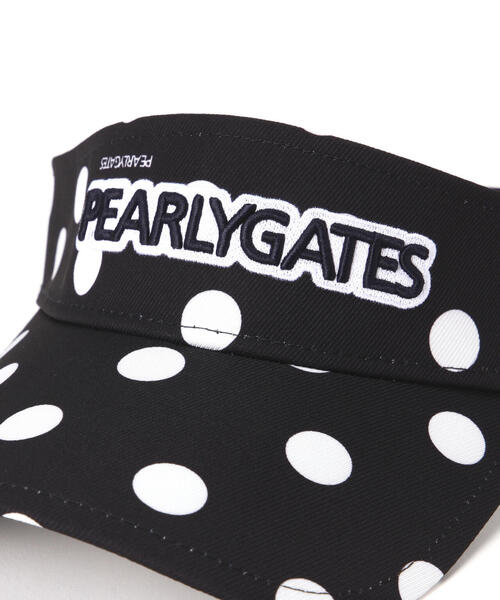 セール】ランダムドット柄バイザー (UNISEX)（キャップ）｜PEARLY