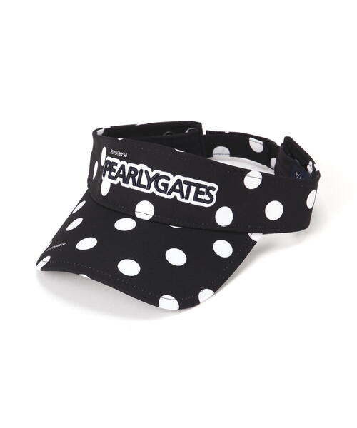 セール】ランダムドット柄バイザー (UNISEX)（キャップ）｜PEARLY