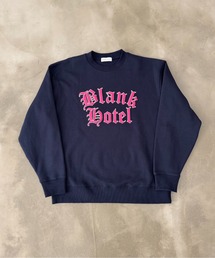 3D Puff Print Old English Logo Sweatshirt / 発泡プリントオールドイングリッシュロゴスウェットシャツ