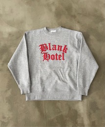 3D Puff Print Old English Logo Sweatshirt / 発泡プリントオールドイングリッシュロゴスウェットシャツ