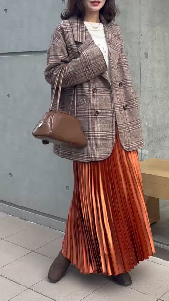 サテンプリーツスカート（スカート）｜CORNERS（コーナーズ）の