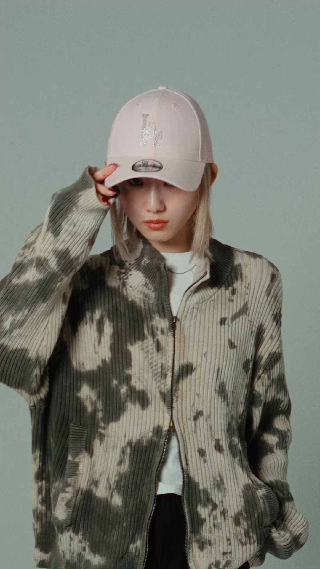 セール】ニューエラ【NEW ERA】別注 - ラインストーンロゴ キャップ
