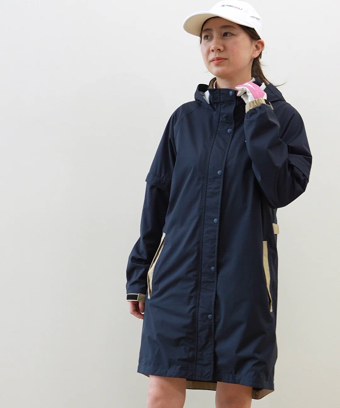 WOMEN〉BEAMS GOLF ORANGE LABEL / 2WAY レインコート（レッグカバー
