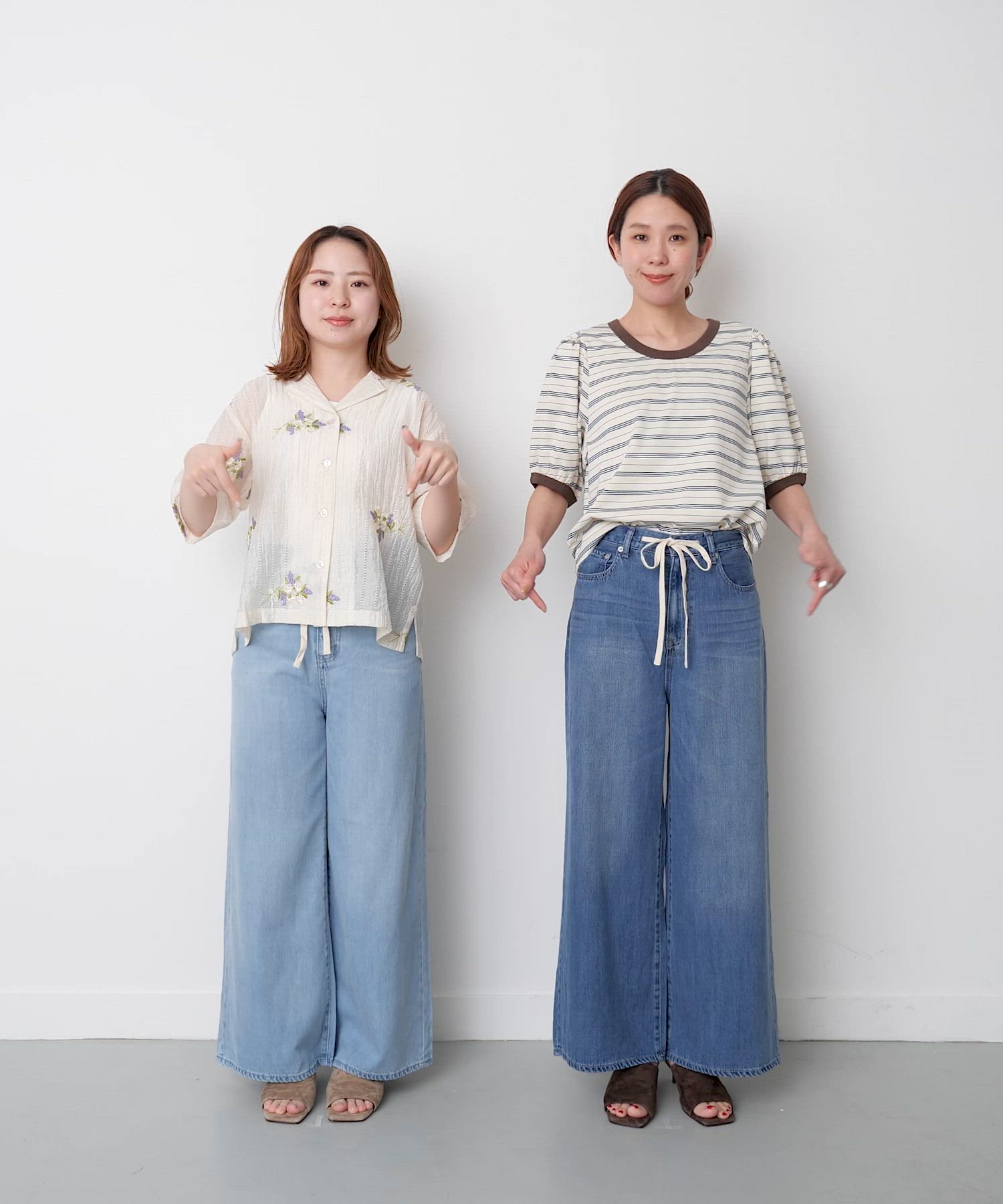 リヨセルコットンドロストワイドデニム（デニムパンツ）｜URBAN
