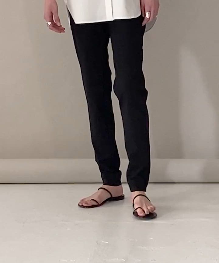 Curensology トリコットナローパンツ38 Curensology(カレンソロジー)/トリコットナローパンツ（その他パンツ