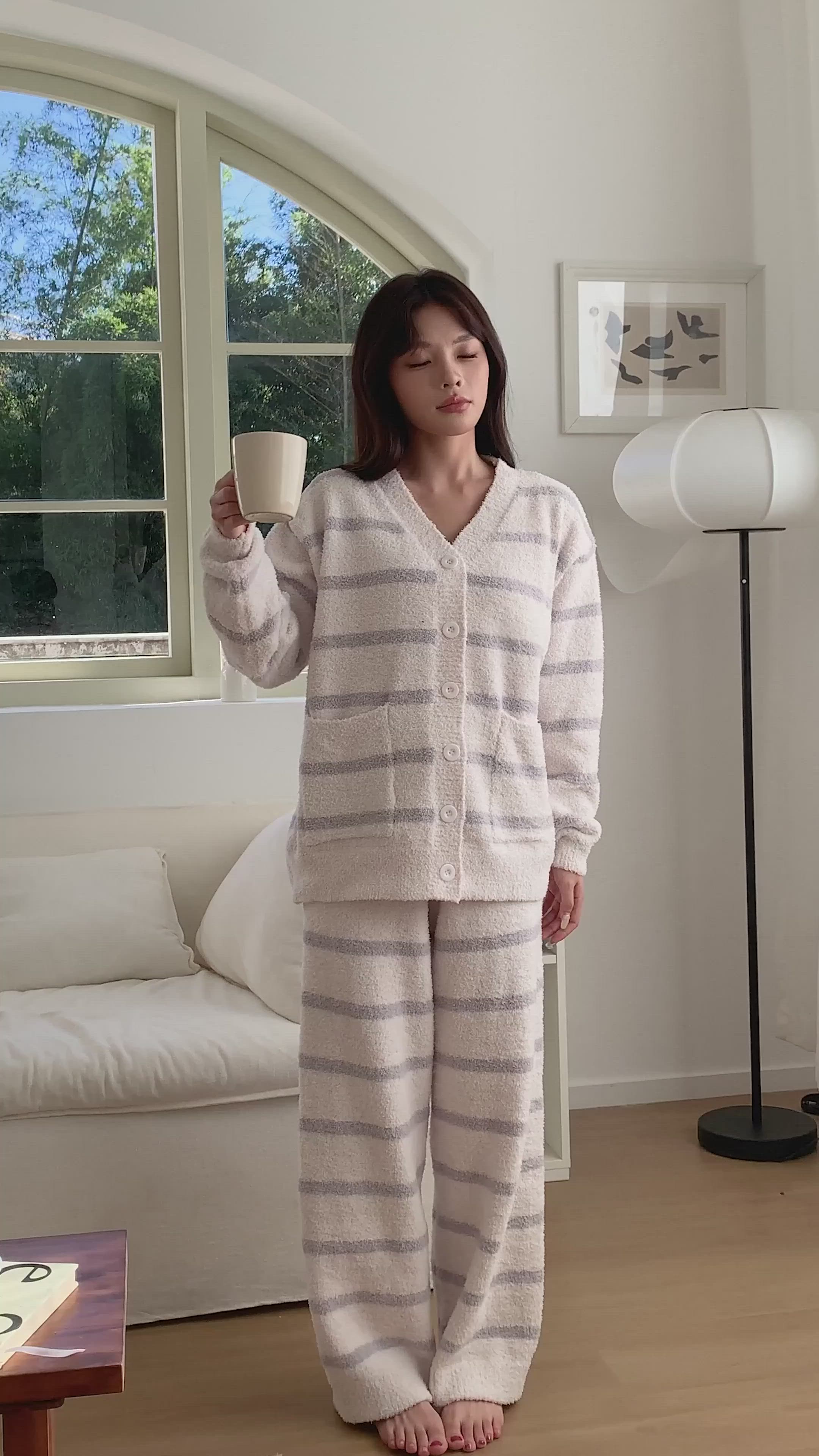 セール】【セットアップ/静電気防止/保温性・通気性・吸湿性あり】長袖