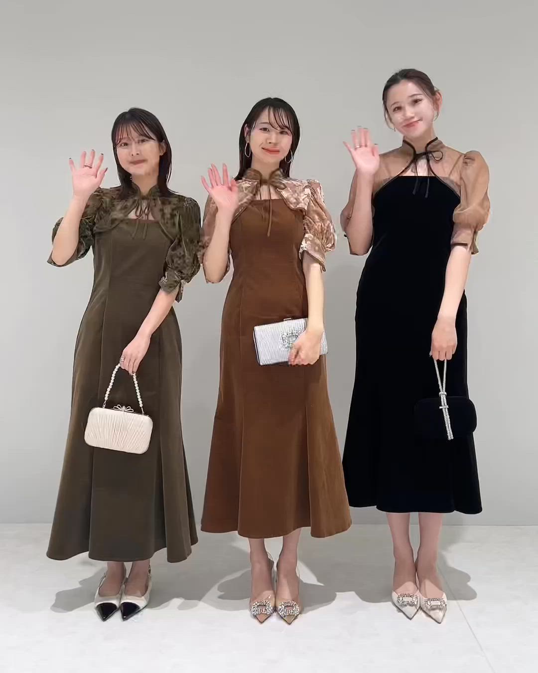 セール】【LEJA】花柄ボレロマーメイドワンピースセットアップロング