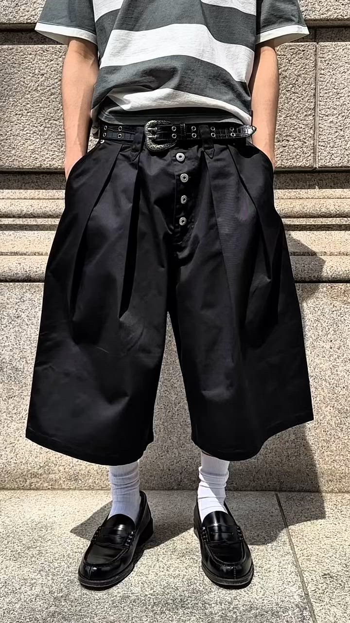 2TUCK CHINO JORTS／2タックチノジョーツ（その他パンツ）｜kutir