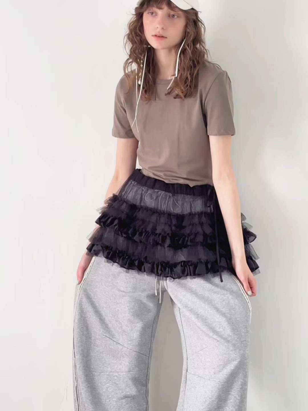 セール】マルチウェイティアードフリルチュールベルト（ベルト）｜J1U