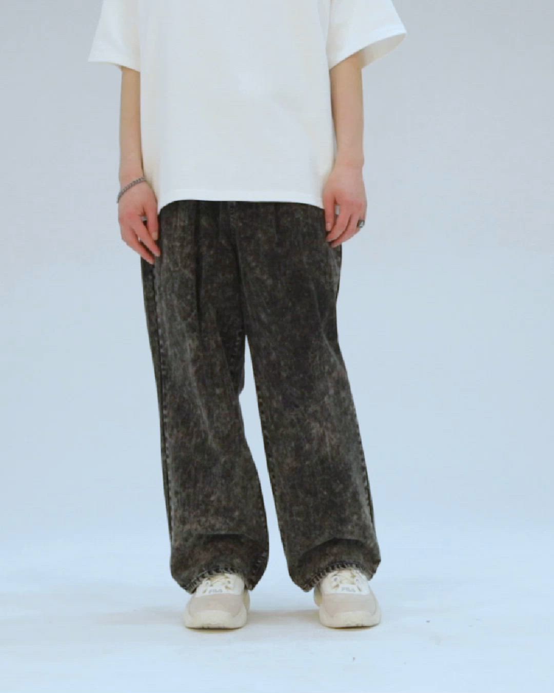 vintage make wide tapered denim / ヴィンテージメイクワイド