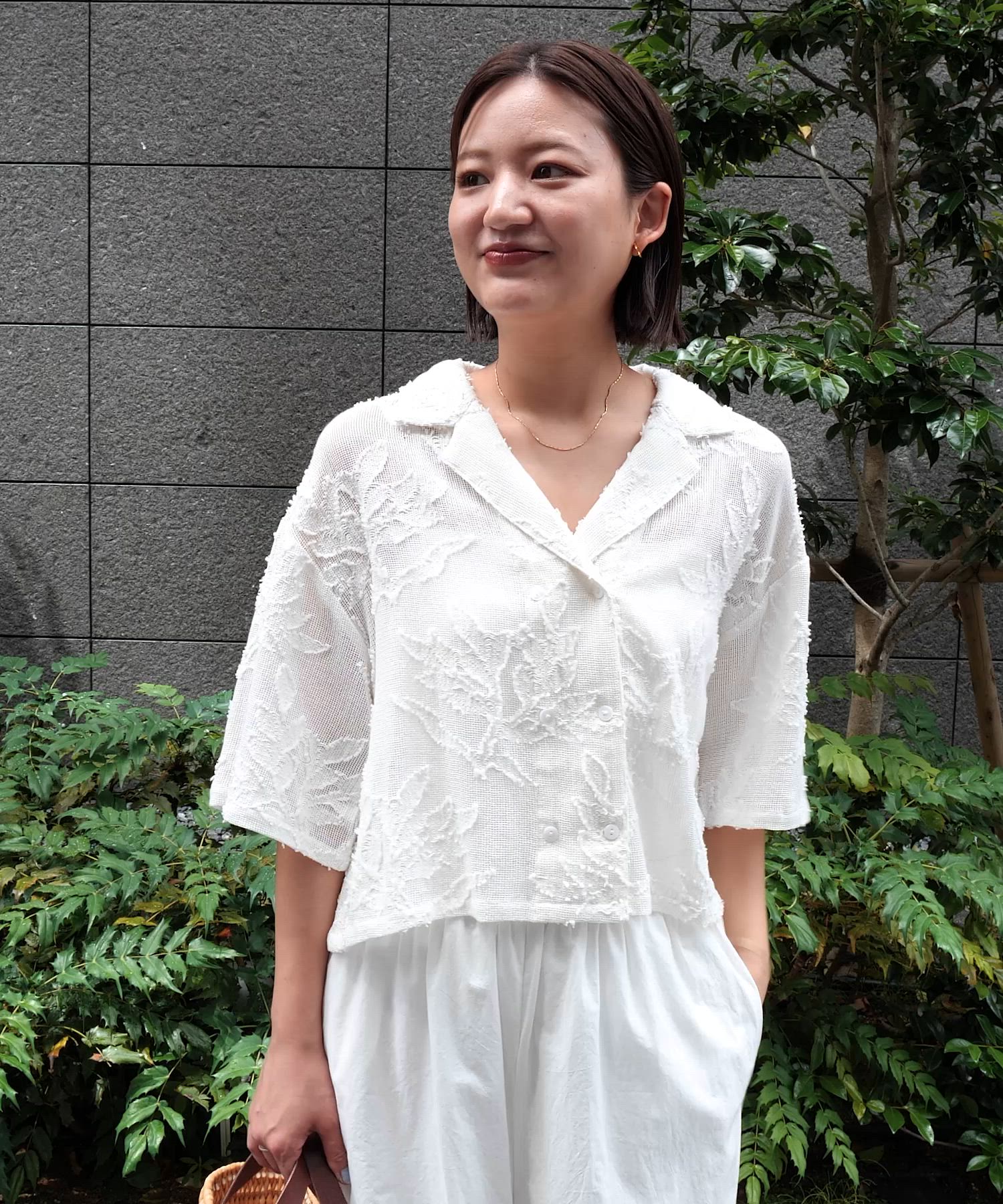 セール】カラミジャガードショートシャツ（シャツ/ブラウス）｜URBAN