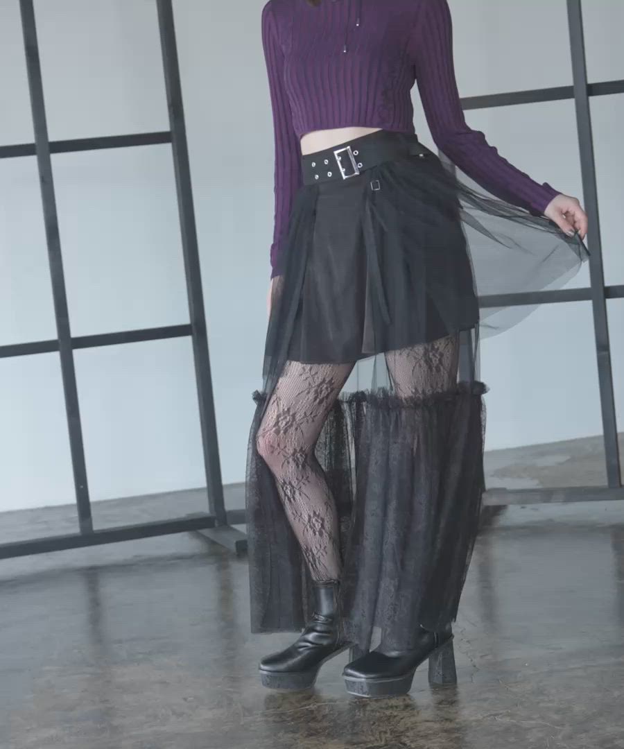 セール】チュールレースベルトスカート(HARE)（スカート）｜HARE（ハレ