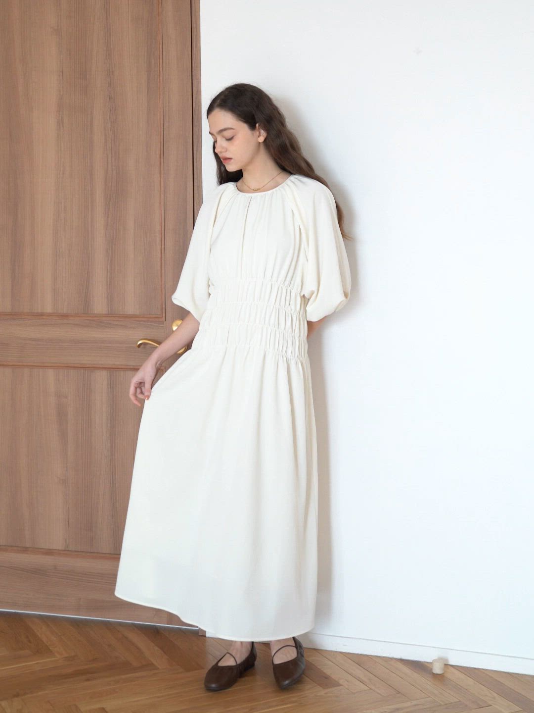 2-way waist gathered onepiece/2wayウエストギャザーワンピース