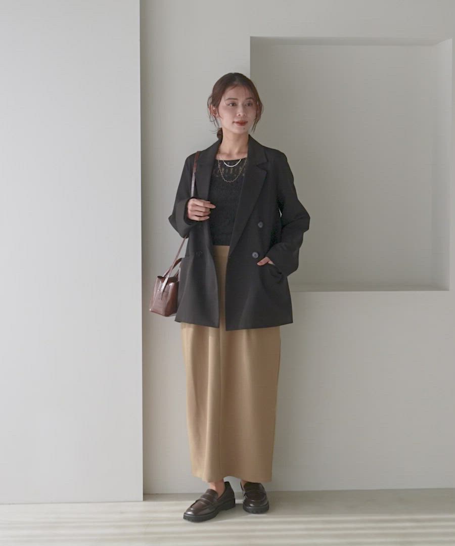 テーラーWジャケット《オケージョン2026SS》（テーラードジャケット