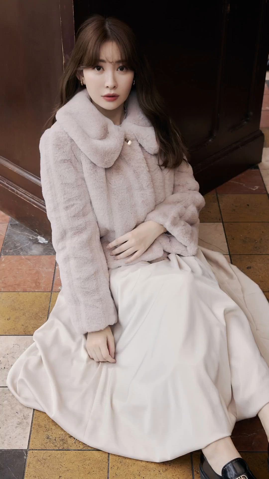 Winter Love Faux Fur Coat（その他アウター）｜Her lip to（ハー