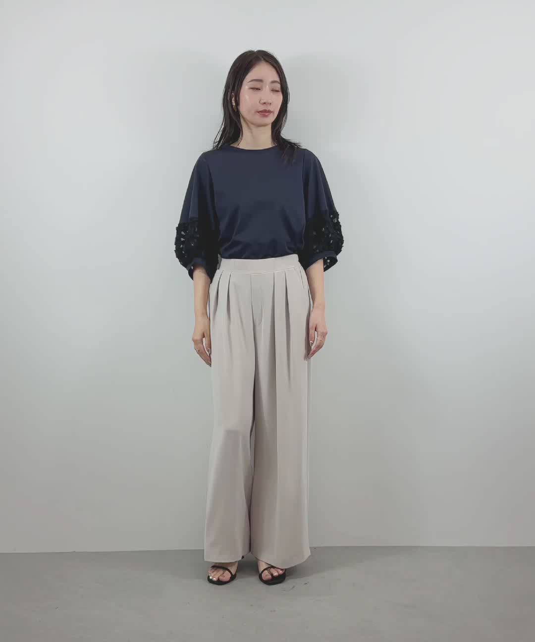 セール】2タックワイドパンツ（その他パンツ）｜Gready Brilliant（グ