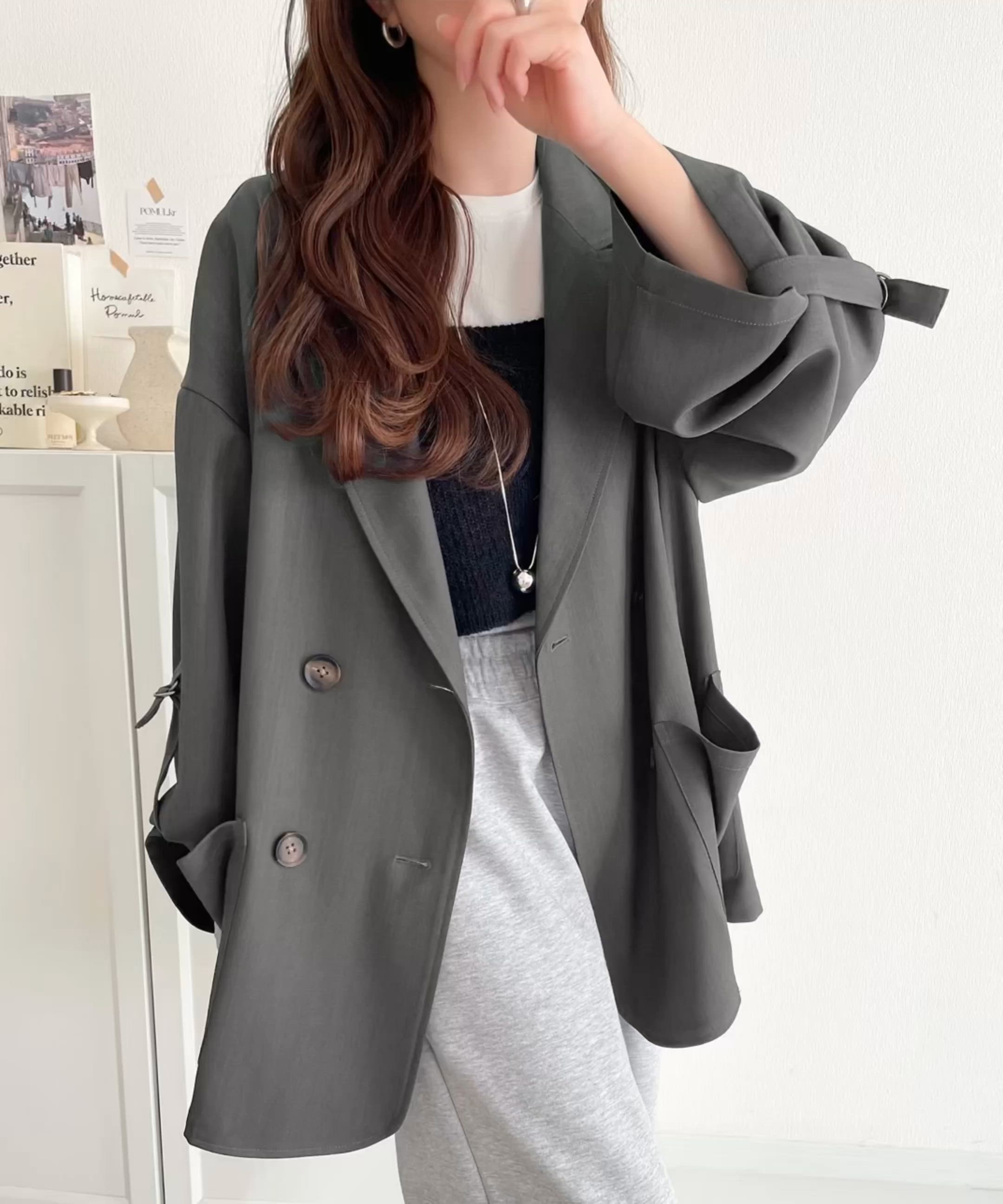 人気　iDea Luce イデアルーチェ クラシカルJK ジャケット　グレー iDea Luce luxe - iDea Luce イデアルーチェ｜ワンランク上の大人