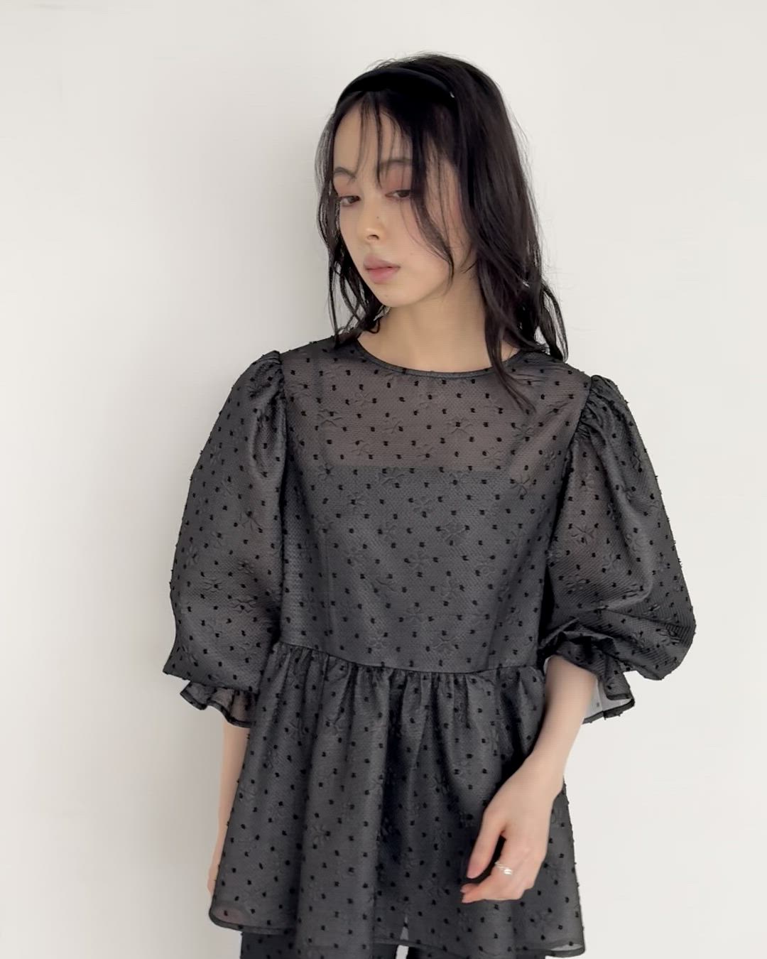 トップス ruma リブメロートップス／A｜allamanda(アラマンダ) 公式通販｜INGNI STORE