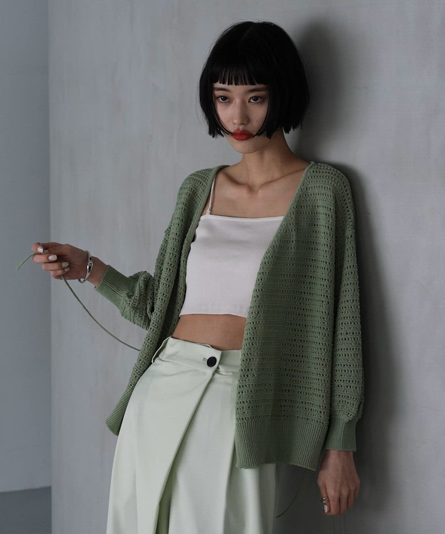 45R カーディガン　カシュクール 45Rカシミヤ超ガーゼのカシュクール: WOMEN｜45R