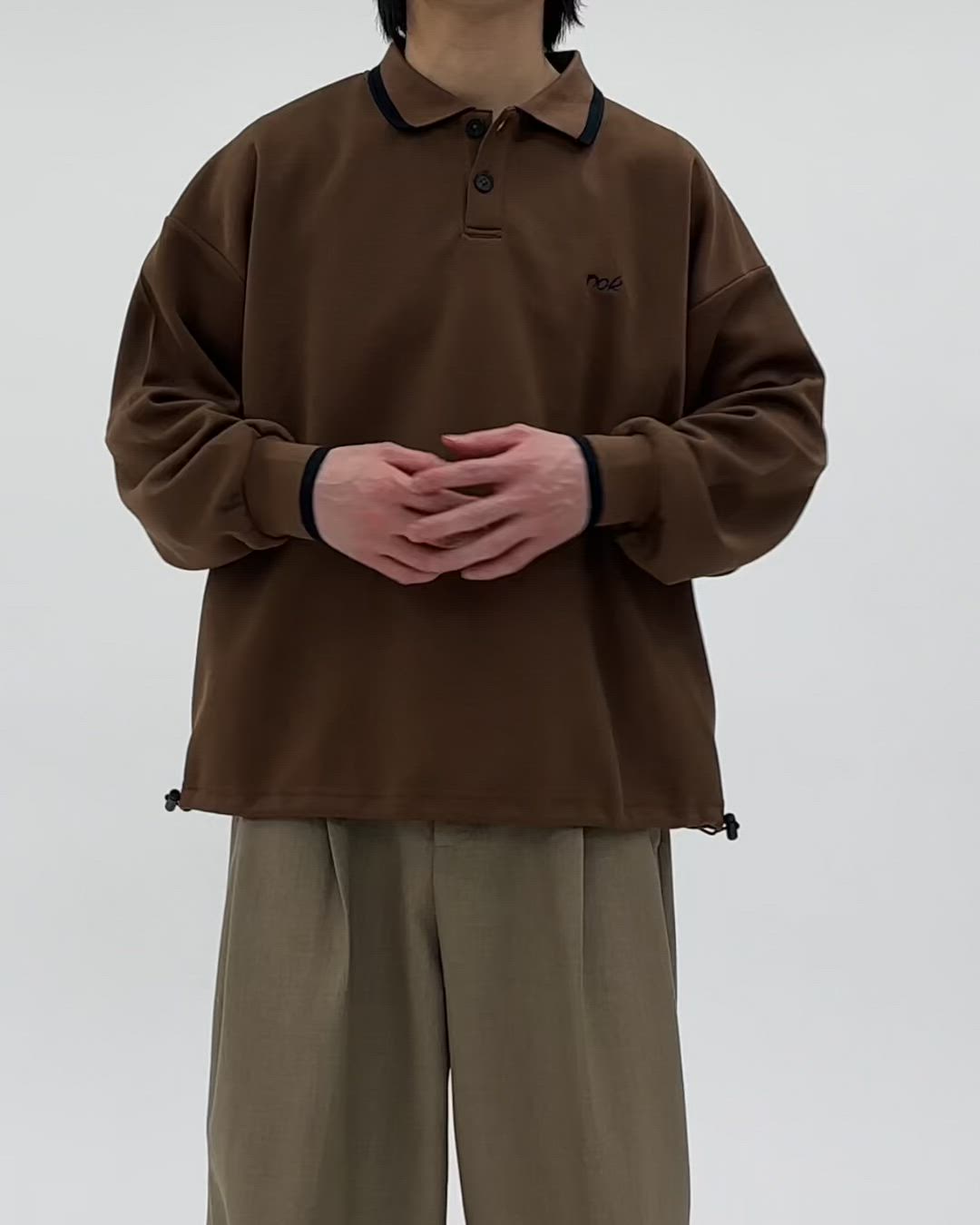 ドローコード鹿の子ポロシャツ（ポロシャツ）｜epnok（エプノック）の