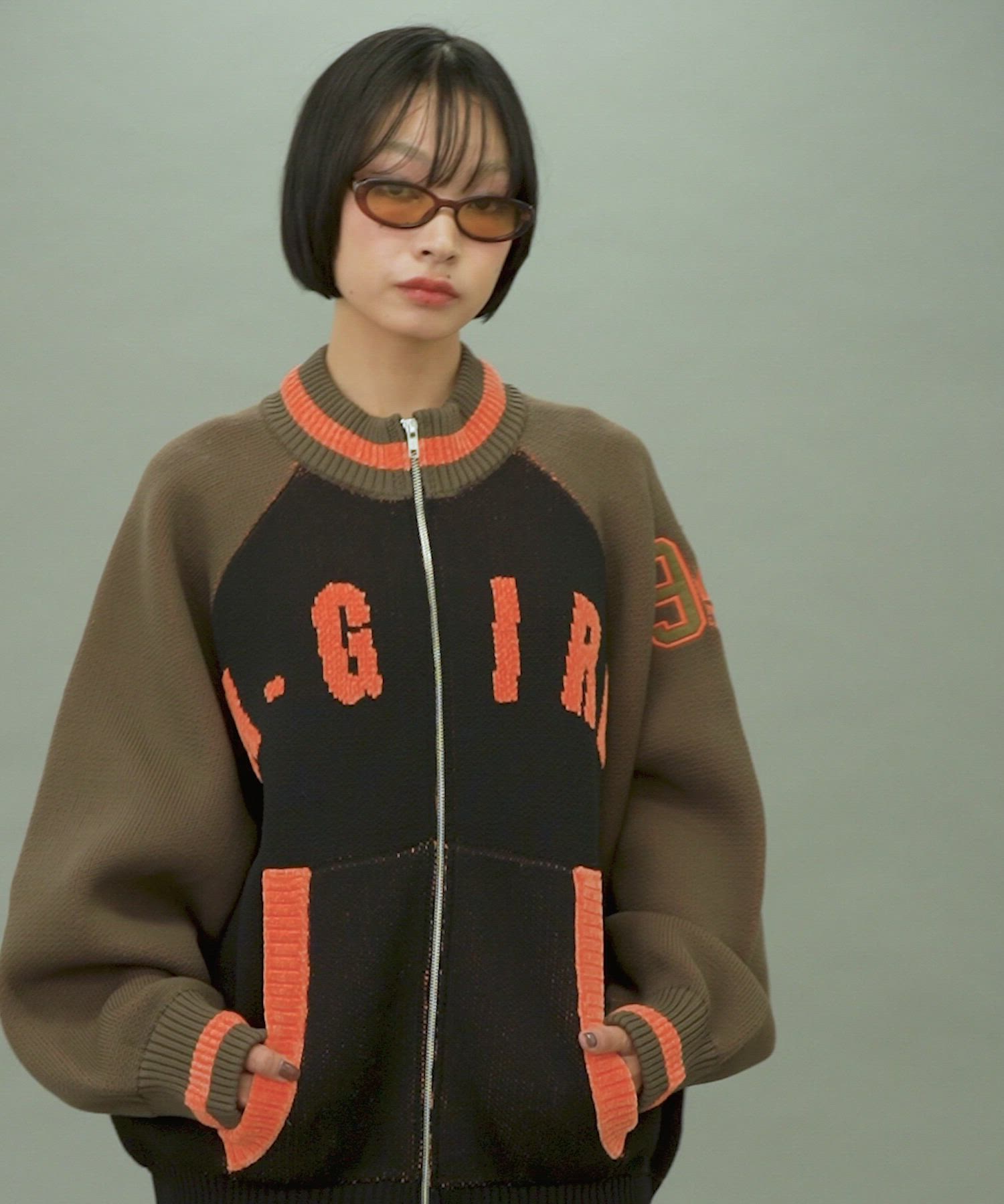 X-girl ニットジャケット X-girl エックスガール / X-girl エックスガール 105254015010 STADIUM