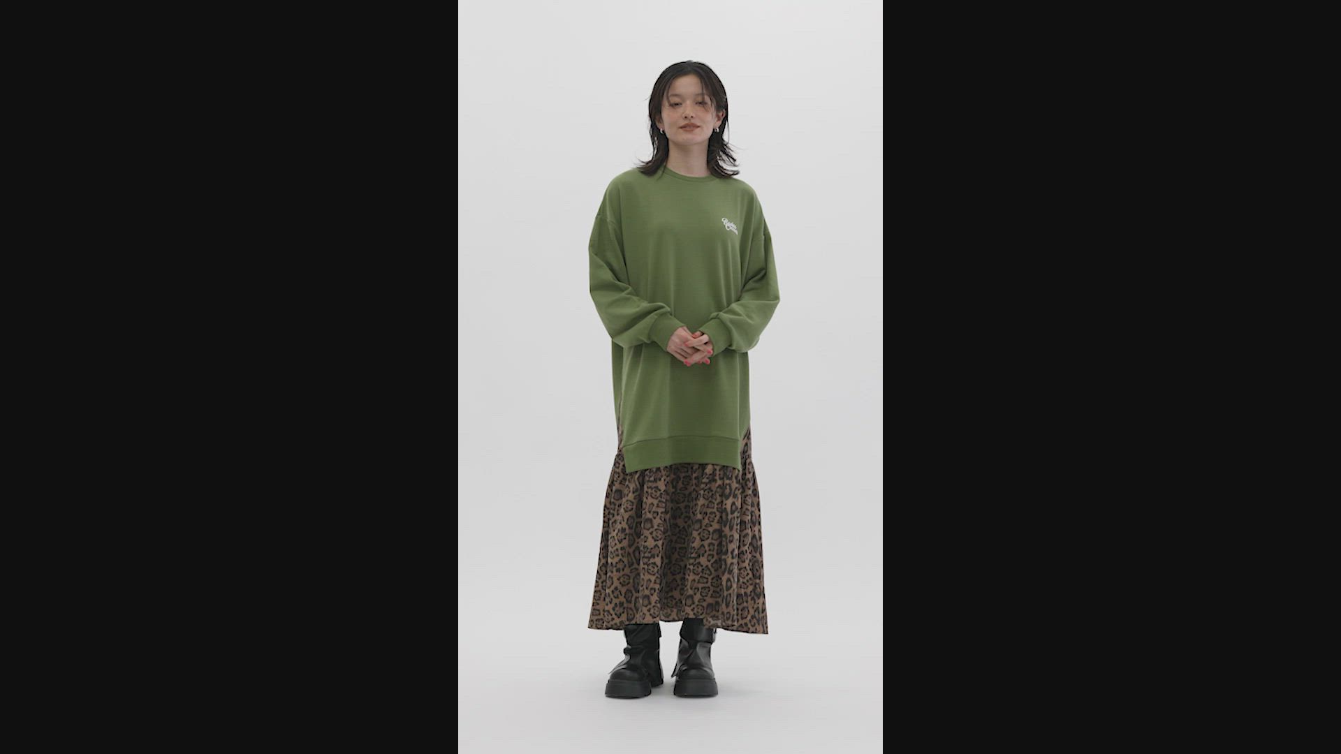 アニマルパターンドッキングワンピース（ワンピース）｜RODEO CROWNS