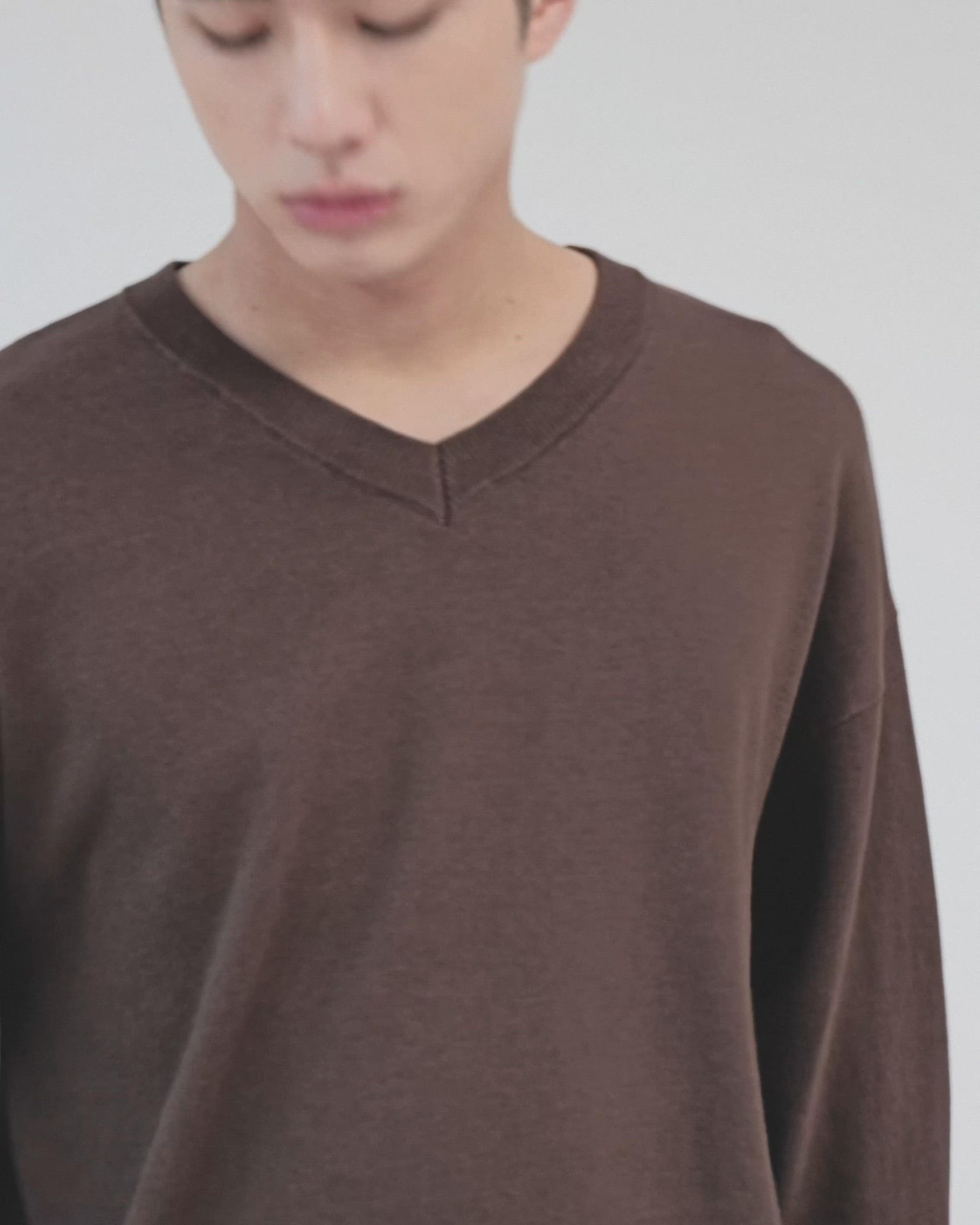 Parts Lab.】Basic Cotton Linen Knit PO / ベーシックコットンリネン