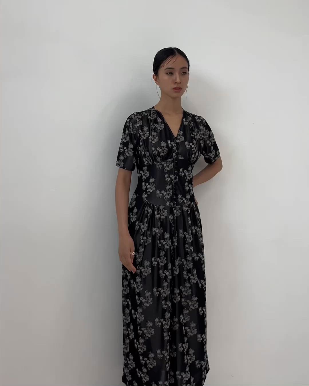 AKANE UTSUNOMIYA/アカネウツノミヤ】《STUDIOUS別注》flower jersey