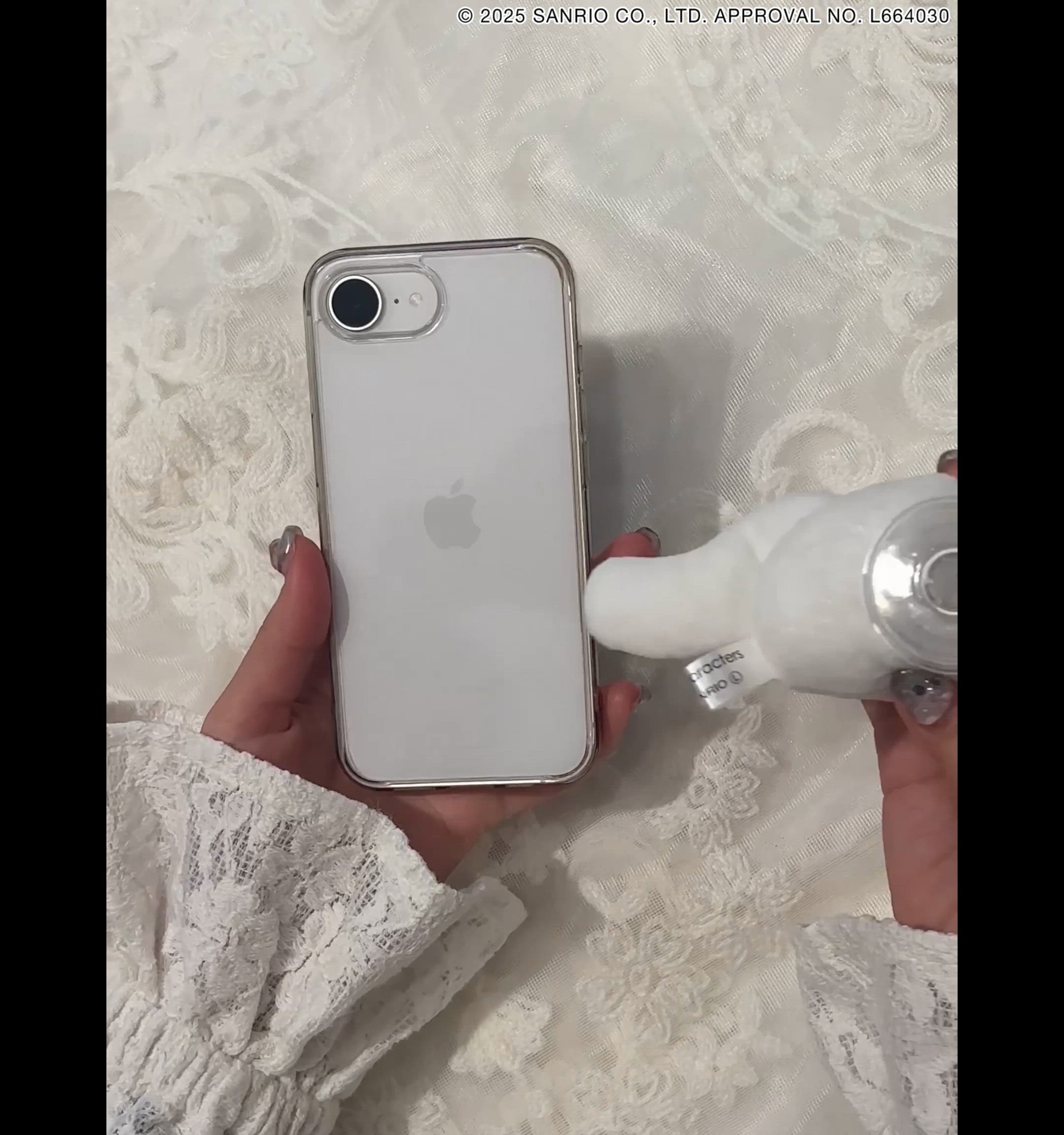 セール】もこもこシナモロールスマホグリップ（スマホグッズ）｜sanrio 