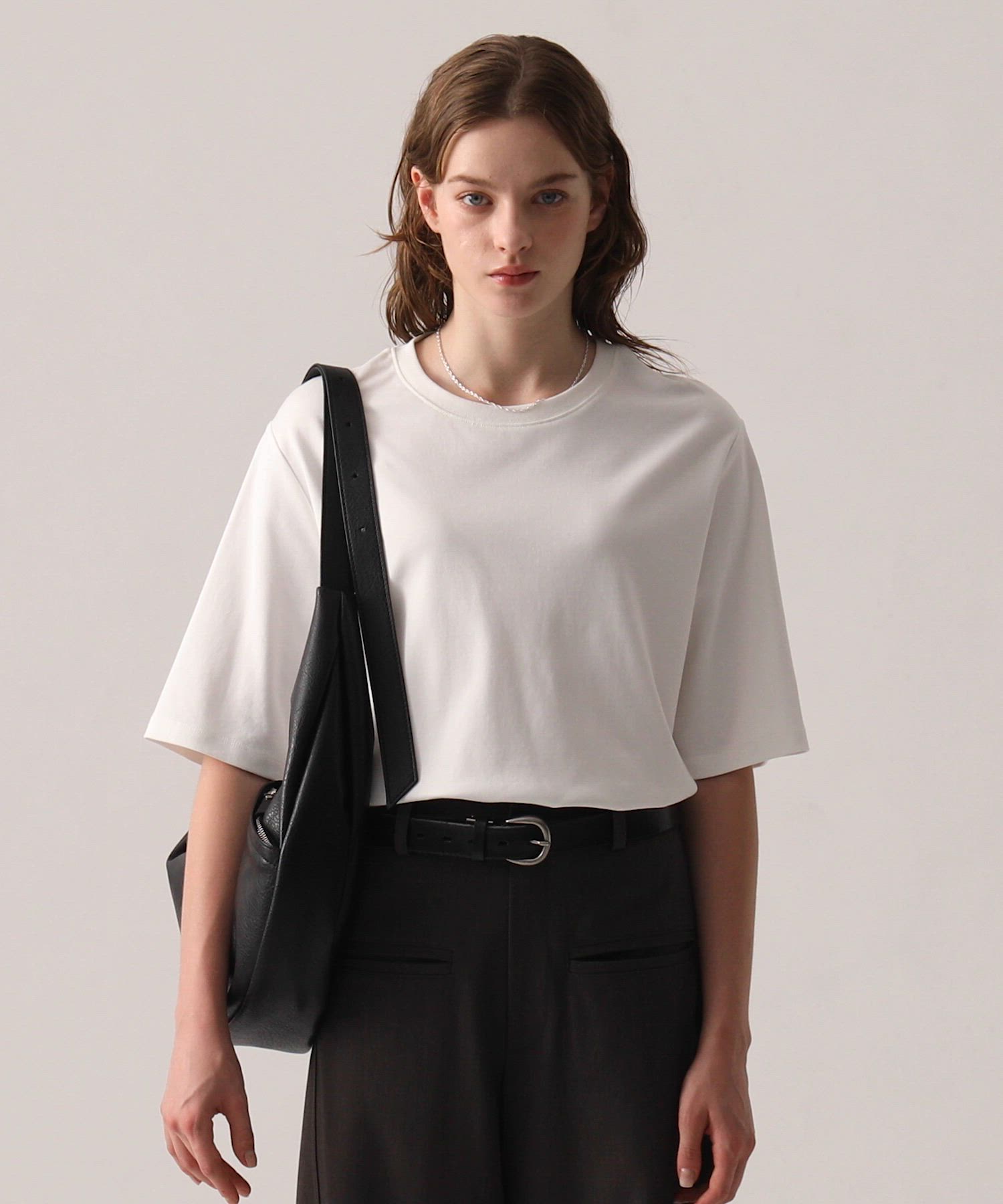 CLEL　2Way Half Moon Bag / 2way ハーフムーンバッグ CLEL】2Way Half Moon Bag / 2way ハーフムーンバッグ（ショルダー