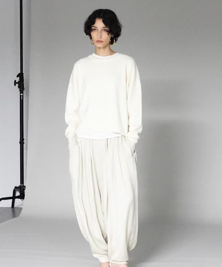 Curensology(カレンソロジー)/サテンタックパンツ（その他パンツ