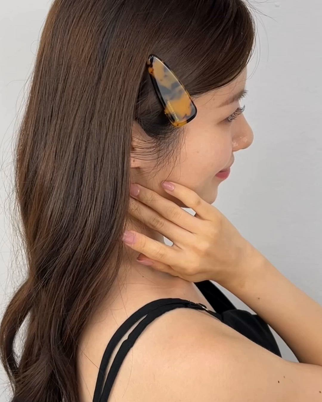 セール】レオパード ヘアクリップ（ヘアピン）｜CEMONEMO（セモネモ