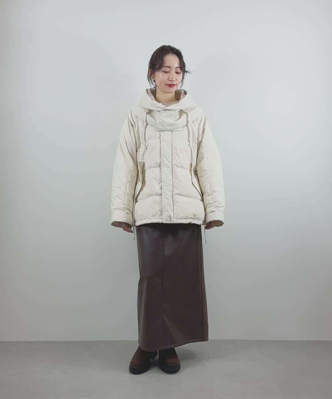 セール】ドルマンフードダウン（ダウンジャケット/コート）｜Gready