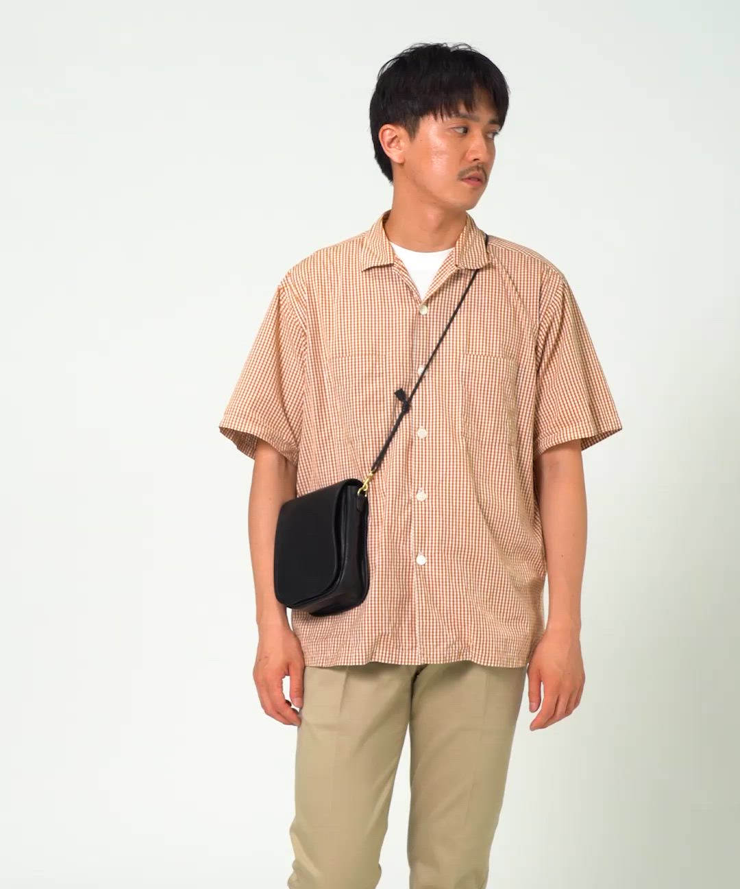 SLOW×BEAMS / 別注 Flap Shoulder Bag（ショルダーバッグ）｜SLOW