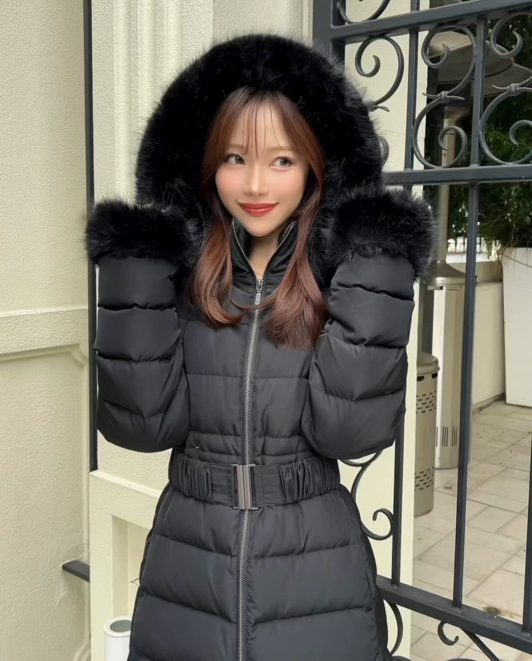 フード付きダウンコート（ダウンジャケット/コート）｜RESEXXY