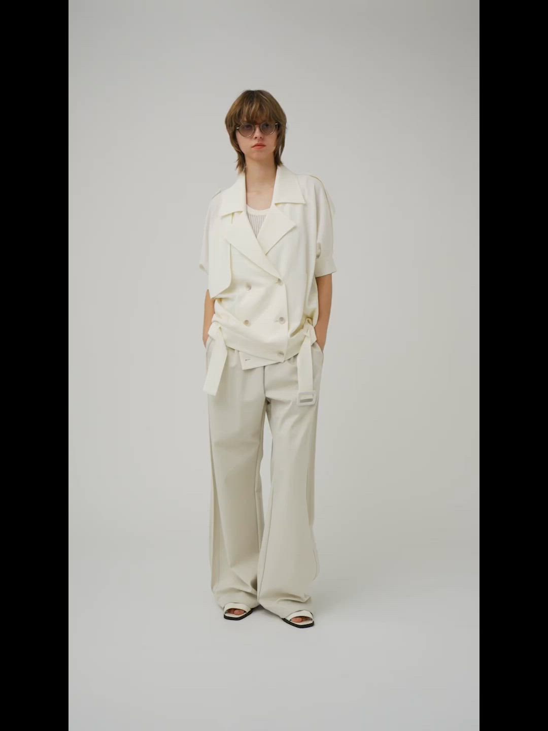 Soft trench JK ソフトトレンチジャケット（テーラードジャケット