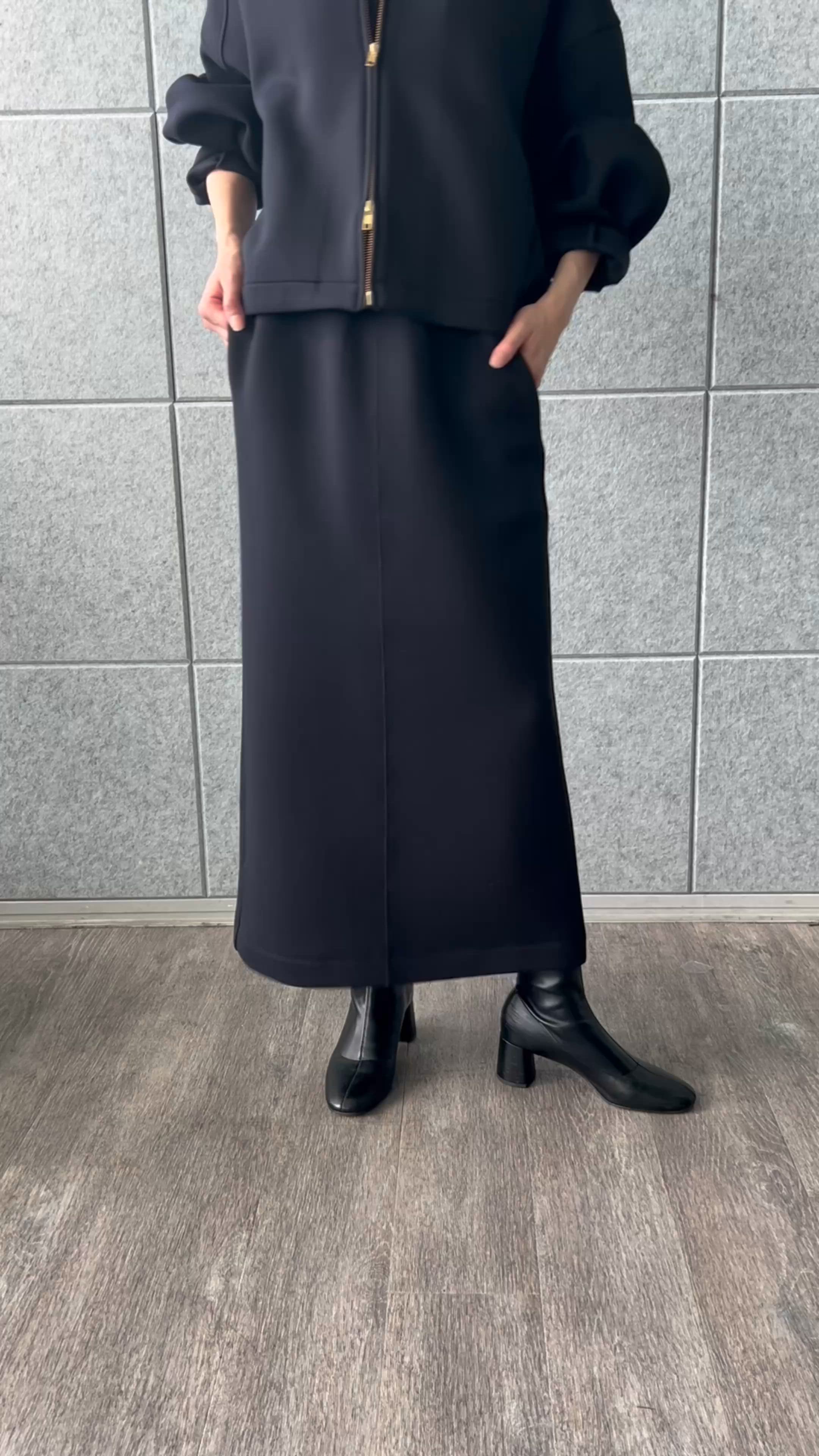 セール】【セットアップ／マシンウォッシュ】ダンボールタイトスカート