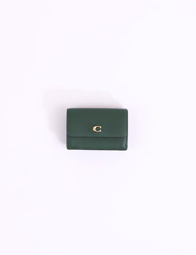 ミニ トライフォールド ウォレット（財布）｜COACH（コーチ）の
