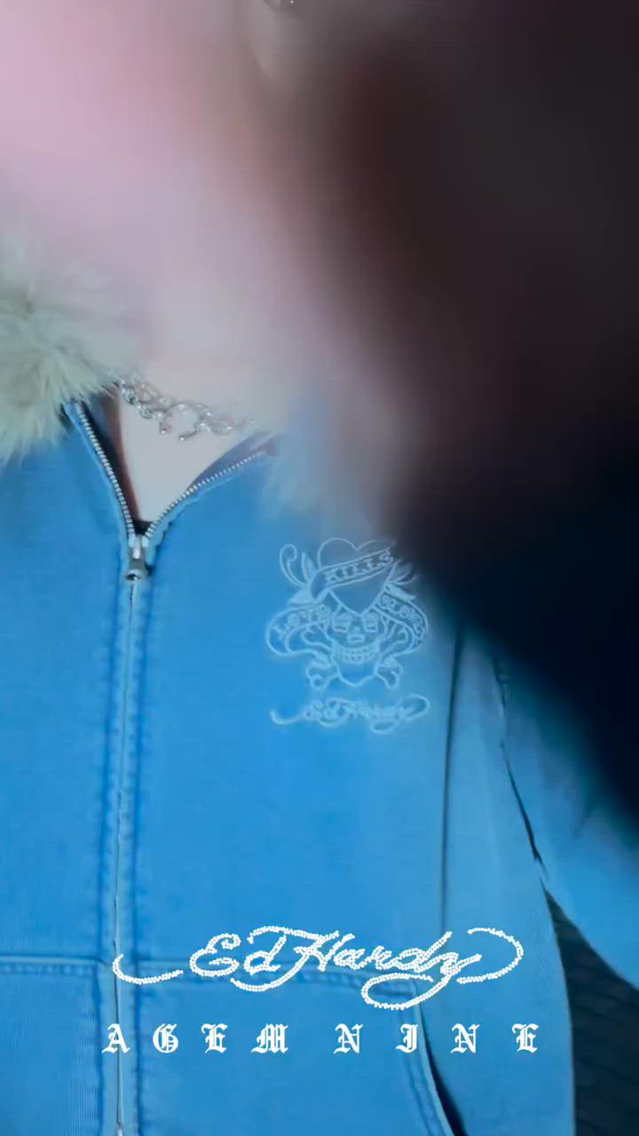 A'GEM/9 × .kom 『A'GEM/9/エージェムナイン』 Ed Hardy ニットデニム