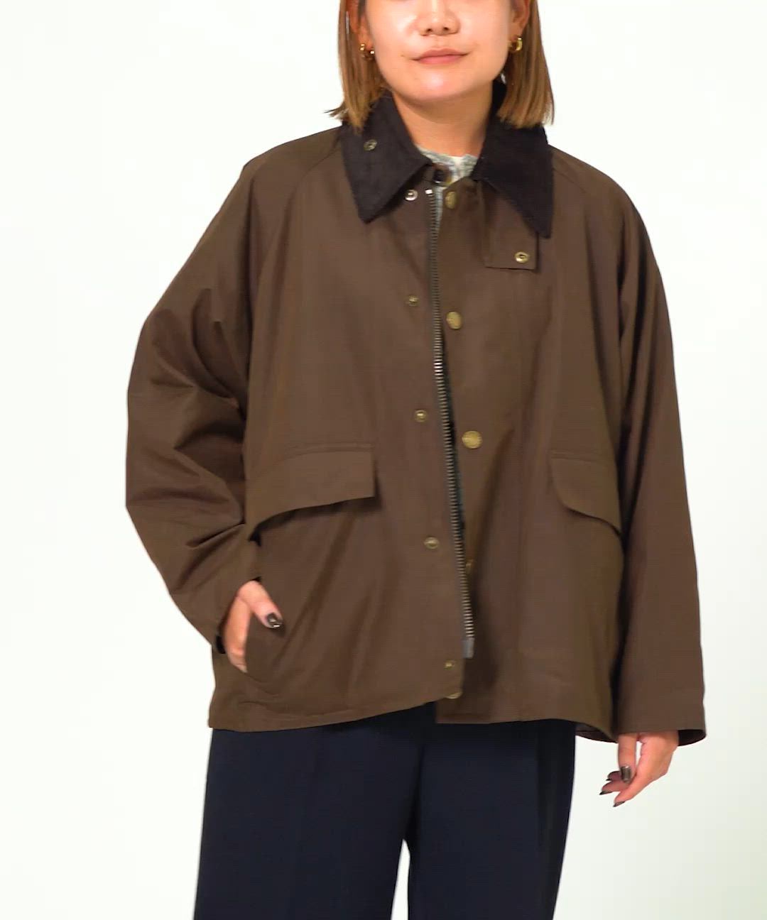 別注】Barbour / Thornbury Jacket（ミリタリージャケット）｜Barbour