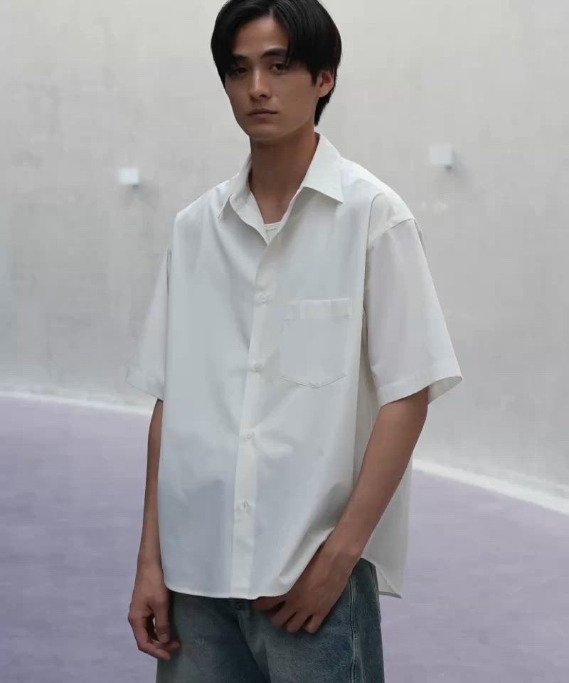 NEW BASIC MICRO SPAN BOX H/S SHIRT（シャツ/ブラウス）｜WYM LIDNM