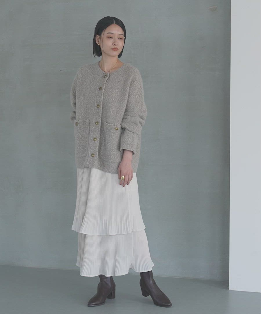 追加4》お気に入り1.7万人超え！ホソプリーツティアードスカート